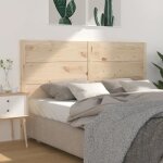 Vidaxl t�te de lit 206x4x100 cm bois massif de pin 818740