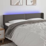 Vidaxl t�te de lit � led meuble de chambre � coucher accessoire de lit double t�te de cadre de lit int�rieur ...