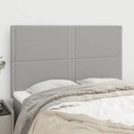 Vidaxl t�te de lit meubles de chambre � coucher accessoires de lit simple t�tes de cadre de lit int�rieur ...