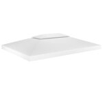 Toile de toit - vidaxl - 4x3 m - impermable - 310 g / m - polyester avec revtement pvc