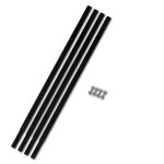 Vidaxl tube dextension de tarière de sol 4x1 m raccord de tube acier Vidaxl tube dextension de tarière de sol 4x1 m raccord de tube acier