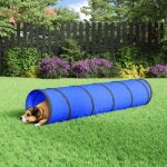 Vidaxl tunnel pour chien bleu Ø 40x200 cm polyester 172189 Vidaxl tunnel pour chien bleu Ø 40x200 cm polyester 172189