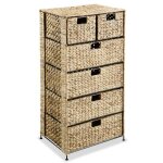 Unité de rangement - vidaxl - 6 paniers - 47 x 37 x 100 cm - jacinthe deau - métal Unité de rangement - vidaxl - 6 paniers - 47 x 37 x 100 cm - jacinthe deau - métal