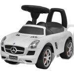 Vidaxl voiture � pousser par pieds pour enfants blanc voiture - jouet tout - petits 80089