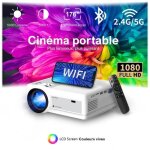 Vid�oprojecteur - mini - full hd 1080p - 4k - wifi - bluetooth - portable