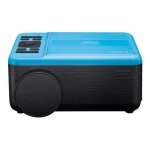 Lenco lpj - 500bu - projecteur lcd avec lecteur dvd et connexion bluetooth� - bleu