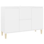 Buffet - fydun - ab806103 - blanc - 2 portes - 2 tiroirs - 1035x35x70 cm