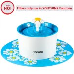 Vil 4pcs filtre dalimentation de fontaine pour animaux de compagnie 123632