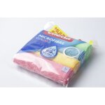 Vileda lot de 4 lavettes microfibre colors - multi - usage Vileda lot de 4 lavettes microfibre colors - multi - usage
