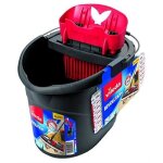 Vileda revolution syst�me de nettoyage avec seau essoreuse et plaque avec chiffon en microfibre 37. 5 ...