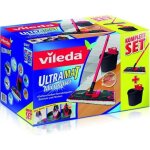 Vileda set complet ultramat pour le nettoyage des sols (balai + seau essoreur)