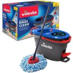 Vileda systme de serpillre rinsecleanspare leau propre et saleessorage sans effortserpillre en microfibre ...