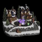 Village de noël fontaine & enfants 10 led + transfo feeric lights & christmas Village de noël fontaine & enfants 10 led + transfo feeric lights & christmas
