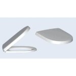Abattant wc - villeroy & boch - o. novo 9m396101 - duroplast - charnires en acier inoxydable - blanc ...