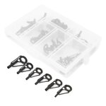 Vingvo guide des bagues en cramique kit de rparation de pointe de canne  pche 40 pices / bote kit ...