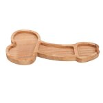 Vingvo planche apritif planche dapritif en bois composite en forme de trompette plateau de plats cuisins ...