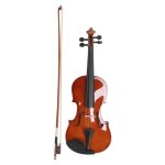 Violon acoustique 4 / 4 en bois surenhap - pour débutants - cordes en fil dacier Violon acoustique 4 / 4 en bois surenhap - pour débutants - cordes en fil dacier