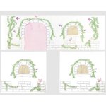 Tente textile pour lit pino birdy 235cm beige