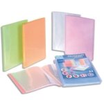 Viquel - protge documents a4 en plastique - porte - vues personnalisable a4 - reliure 80 vues (40 pochettes) ...