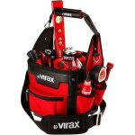 Sac seau  outils - virax - charge 15 kg - tissu rsistant - sangle coussin - poigne cuir