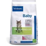 Croquettes virbac veterinary hpm pre neutered baby pour chaton ou sevrage jusqu 12 mois - 3kg