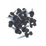 Vis auto - perceuse avec rondelles détanchéité pour plaque acier galvanisé laqué mat aspect tuile - l: ... Vis auto - perceuse avec rondelles détanchéité pour plaque acier galvanisé laqué mat aspect tuile - l: ...