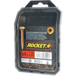 Vis rocket à tête fraisée pozi - 4x25 mm Vis rocket à tête fraisée pozi - 4x25 mm