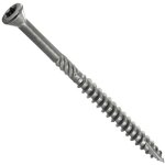 Vis terrasse - inox a2 5 x 50 mm - lot de 200