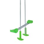 Balançoire vis - à - vis avec collier pour portique bois rond en métal d100cm Balançoire vis - à - vis avec collier pour portique bois rond en métal d100cm