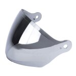 Visire casque de moto scorpion exo - city shield ec - argent - tu