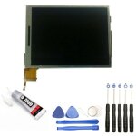 Visiodirect� ecran lcd bas compatible avec nintendo 3ds xl + kit outils + colle b7000 offerte