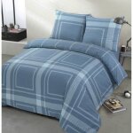 Vision - flanelle carlo - parure housse de couette 140x200cm avec 1 taie - 100% coton flanelle Vision - flanelle carlo - parure housse de couette 140x200cm avec 1 taie - 100% coton flanelle