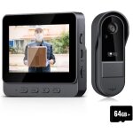 Visiophone - prumya - 4. 3 pouces - communication bidirectionnelle - vision nocturne - sans fil