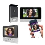 Visiophone filaire connect smartphone avec 2 crans - welcomeeye connect 2