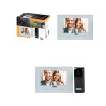 Visiophone - interphone - semac - �cran 7 pouces - 2 fils - vid�o couleur - 100m de port�e