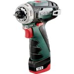 Perceuse - visseuse sans fil metabo powermaxx bs basic 600984500 12 v 2. 0 ah li - ion + 2 batteries ...