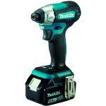 Visseuse  chocs 1401nm 18v lxt - makita - avec 2 batteries 18v 3. 0ah - chargeur - makpac - dtd157rfj ...