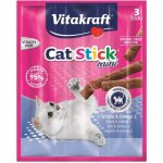 Friandise pour chat - vitakraft - stick mini carrelet - oméga - 3 - 80% poisson - sans sucre ajouté Friandise pour chat - vitakraft - stick mini carrelet - oméga - 3 - 80% poisson - sans sucre ajouté