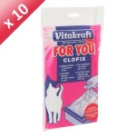 Vitakraft clofix - sacs hyginiques pour tous les bacs  litire - pour chats x15 - (x10)