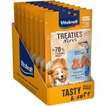 Vitakraft treaties mini friandise pour chien au saumon + omga 3 - lot de 8 sachets de 48g