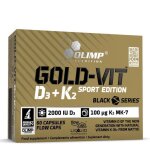 Vitamine d olimp sport nutrition - gold vit d3 + k2 sport edition - 60 g�lules
