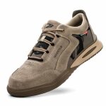 Chaussures de scurit homme vitata - embout acier - lgres et respirantes - marron