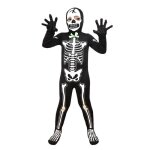Vitata costumes dhalloween pour enfants avec logo squelette lumineux