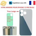 Vitre arri�re - cojoy - iphone 13 pro - verre avec adh�sif - trous cam�ras larges - outil sim inclus