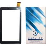 Vitre ecran tactile pour logicom l - ixir tab 701 3g 7 tablette noire - visiodirect