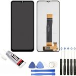 Vitre tactile + ecran lcd compatible avec samsung galaxy a32 5g sm - a326b 6. 5 bleu + kit outils + colle ...