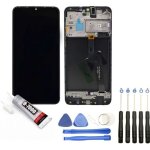 Vitre tactile + ecran lcd sur chssis compatible avec samsung galaxy a10 sm - a105f 6. 2 noir + kit outils ...