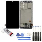 Vitre tactile + ecran lcd sur chssis compatible avec samsung galaxy a41 sm - a415f gh82 - 22860a 6. ...