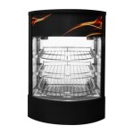 Vitrine chauffante pour pizzas & aliments - monster - 3 niveaux - temp�rature 30� � 85�c