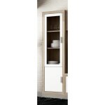 Vitrine meuble de rangement coloris chêne cambrian blanc - longueur 60 x profondeur 3460 x hauteur 193 ... Vitrine meuble de rangement coloris chêne cambrian blanc - longueur 60 x profondeur 3460 x hauteur 193 ...